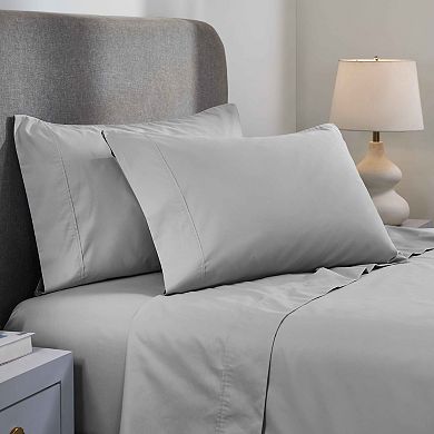 SUPERIOR Solid 1000 Thread Count Cotton Blend Deep Pocket Sheet Set
