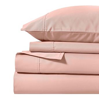 SUPERIOR Solid 1000 Thread Count Cotton Blend Deep Pocket Sheet Set