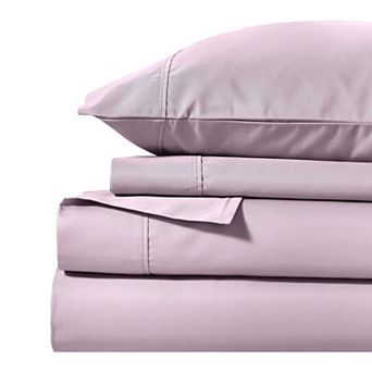 SUPERIOR Solid 1000 Thread Count Cotton Blend Deep Pocket Sheet Set