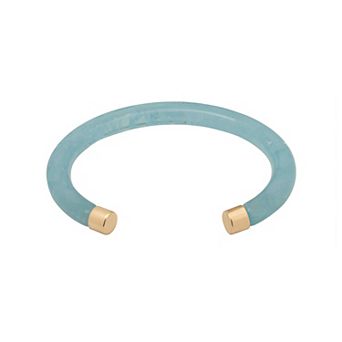 LC Lauren Conrad Gold-Tone Resin Cuff Bracelet