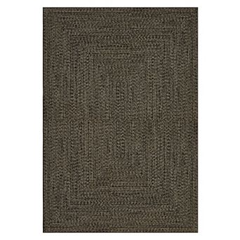 Modern Plain Weave Area Machine Washable Non Slip Ultra Thin Foldable Floor Cover for Living Spaces