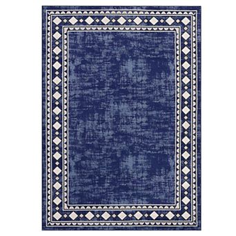 Modern Solid Color Area Rug Minimalist Machine Washable Non Slip Low Pile Soft Rug for Home Decor