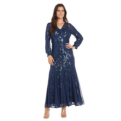 Женские платья R&M Petite R&M Richards Blouson Sleeve Wrap Dress