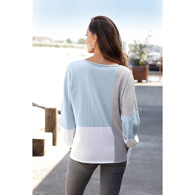 Lascana Women's Color Block Sweater
