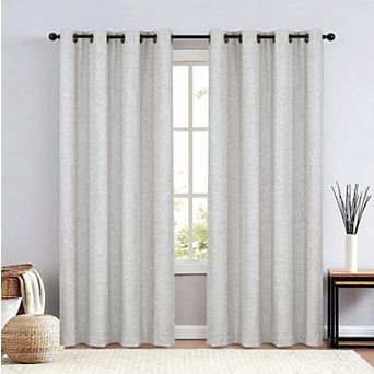 Sun Shield Bolivar 2-Pack Blackout Grommet Window Curtain Set