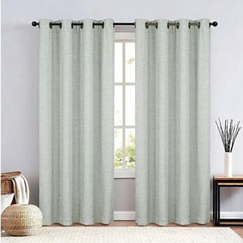 Sun Shield Bolivar 2-Pack Blackout Grommet Window Curtain Set