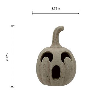 Celebrate Together™ Halloween Ceramic Jack O' Lantern Pumpkin Table Decor