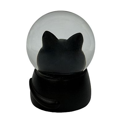 Celebrate Together™ Halloween Mini Black Cat Snow Globe Table Decor