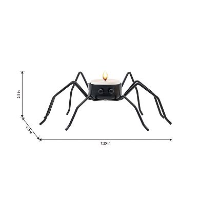 Celebrate Together™ Halloween Shaped Spider Tealight Candle Holder Table Decor