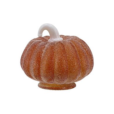 Celebrate Together™ Halloween Mini Glitter Glass Pumpkin Table Decor