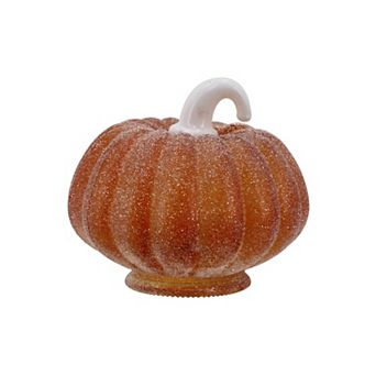 Celebrate Together™ Halloween Mini Glitter Glass Pumpkin Table Decor