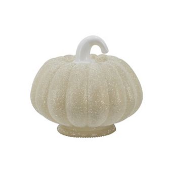 Celebrate Together™ Halloween Mini Glitter Glass Pumpkin Table Decor