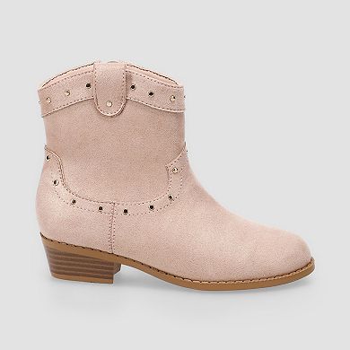 Sonoma Goods For Life® Girls Memory Foam Studded Western Boots