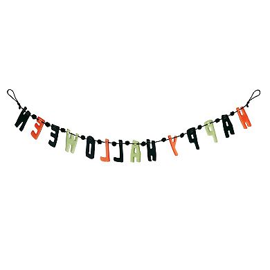 Celebrate Together™ Halloween Happy Halloween Sentiment Garland Wall Decor