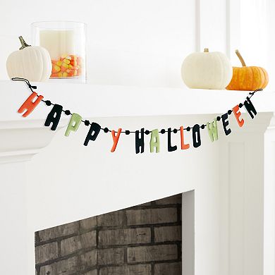 Celebrate Together™ Halloween Happy Halloween Sentiment Garland Wall Decor