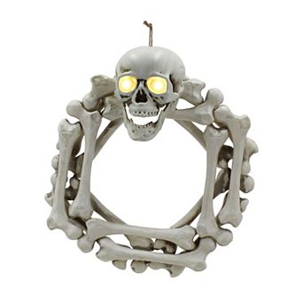 Celebrate Together™ Halloween Light-Up Skeleton Wreath