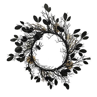 Celebrate Together™ Halloween LED Botanical Artificial Halloween Wreath