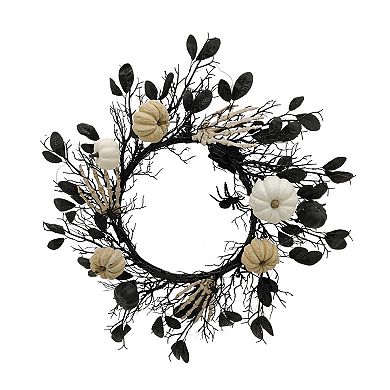 Celebrate Together™ Halloween LED Botanical Artificial Halloween Wreath