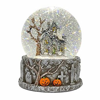 Celebrate Together™ Halloween Haunted House Shimmer Snow Globe Table Decor