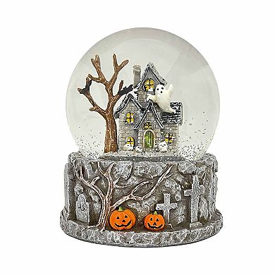 Celebrate Together™ Halloween Haunted House Shimmer Snow Globe Table Decor