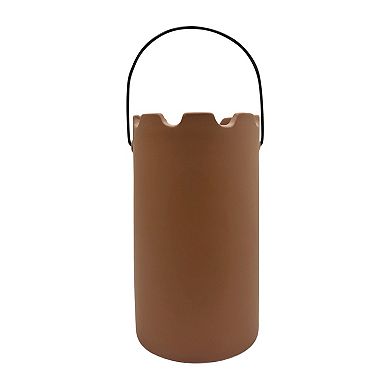 Celebrate Together™ Halloween Terracotta Jack O' Lantern Candle Holder