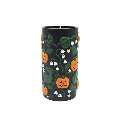 Celebrate Together™ Halloween Pumpkin Patch LED Pillar Candle