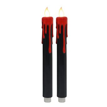 Celebrate Together™ Halloween Drip LED Taper Candles Set of 2