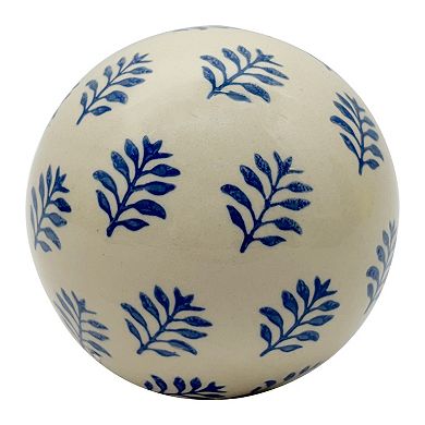 Sonoma Goods For Life® Floral Ceramic Orb Table Decor
