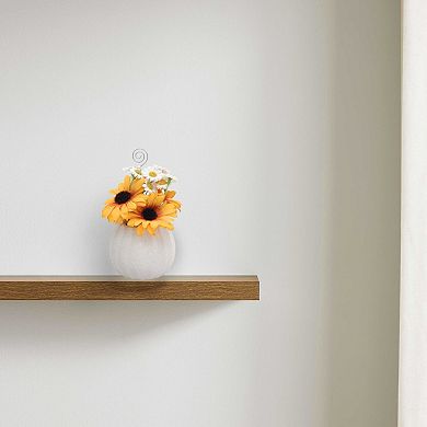 Everyday Decor Artificial Sunflower & Daisy Photo Clip