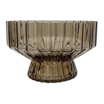 Sonoma Goods For Life® Fluted Glass Pedestal Bowl Table Decor
