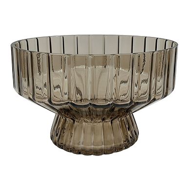 Sonoma Goods For Life® Fluted Glass Pedestal Bowl Table Decor