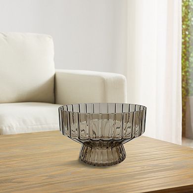 Sonoma Goods For Life® Fluted Glass Pedestal Bowl Table Decor