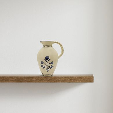 Everyday Decor Floral Ceramic Vase