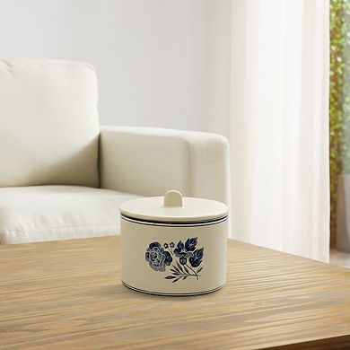 Sonoma Goods For Life® Floral Ceramic Lidded Trinket Box