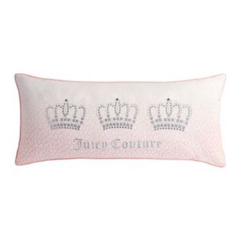 Juicy Couture Royal Crowns Decorative Pillow