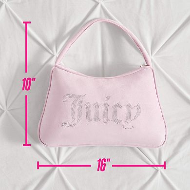 Juicy Couture Decorative Rhinestone Purse Pillow