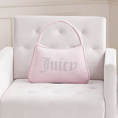 Juicy Couture Decorative Rhinestone Purse Pillow