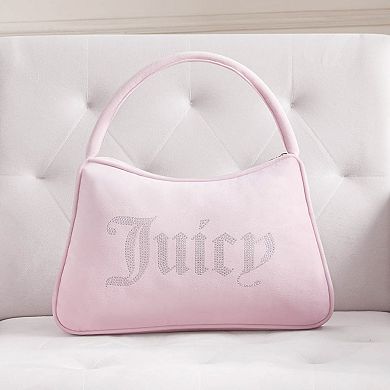 Juicy Couture Decorative Rhinestone Purse Pillow