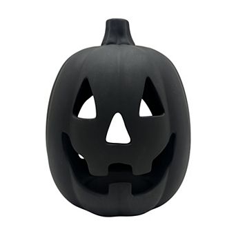 Celebrate Together™ Halloween Black Terracotta Jack O' Lantern Decor