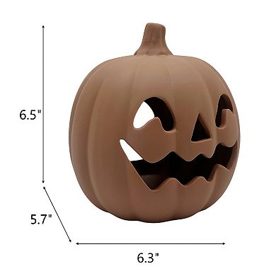 Celebrate Together™ Halloween Terracotta Jack O' Lantern Decor