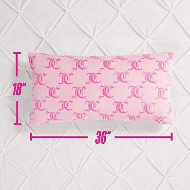 Juicy Couture Lattice Print Plush Body Pillow