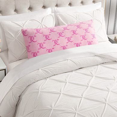 Juicy Couture Lattice Print Plush Body Pillow