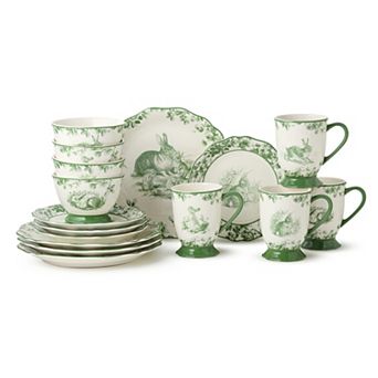 Certified International Le Jardin 16 pc Dinnerware Set