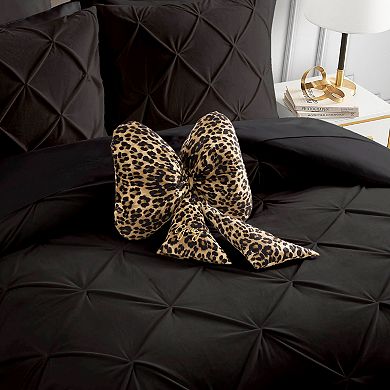 Juicy Couture Cheetah Bow Shaped Decorative Pillow