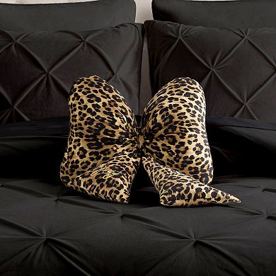 Juicy Couture Cheetah Bow Shaped Decorative Pillow