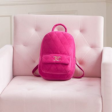 Juicy Couture Quilted Backpack Decorative Pillow
