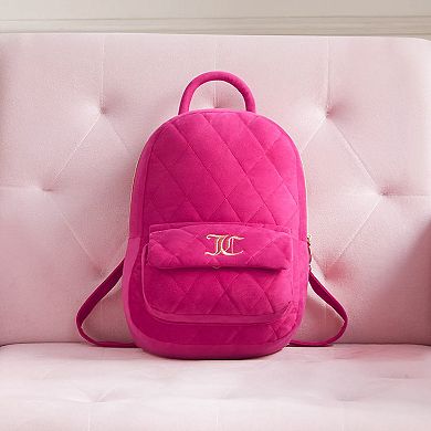 Juicy Couture Quilted Backpack Decorative Pillow