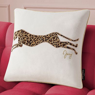 Juicy Couture Cheetah Print Decorative Pillow