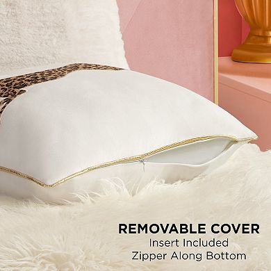 Juicy Couture Cheetah Print Decorative Pillow