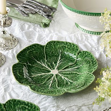 Certified International Le Jardin 11-Inch Cabbage Dinner Plate 4-Piece Set